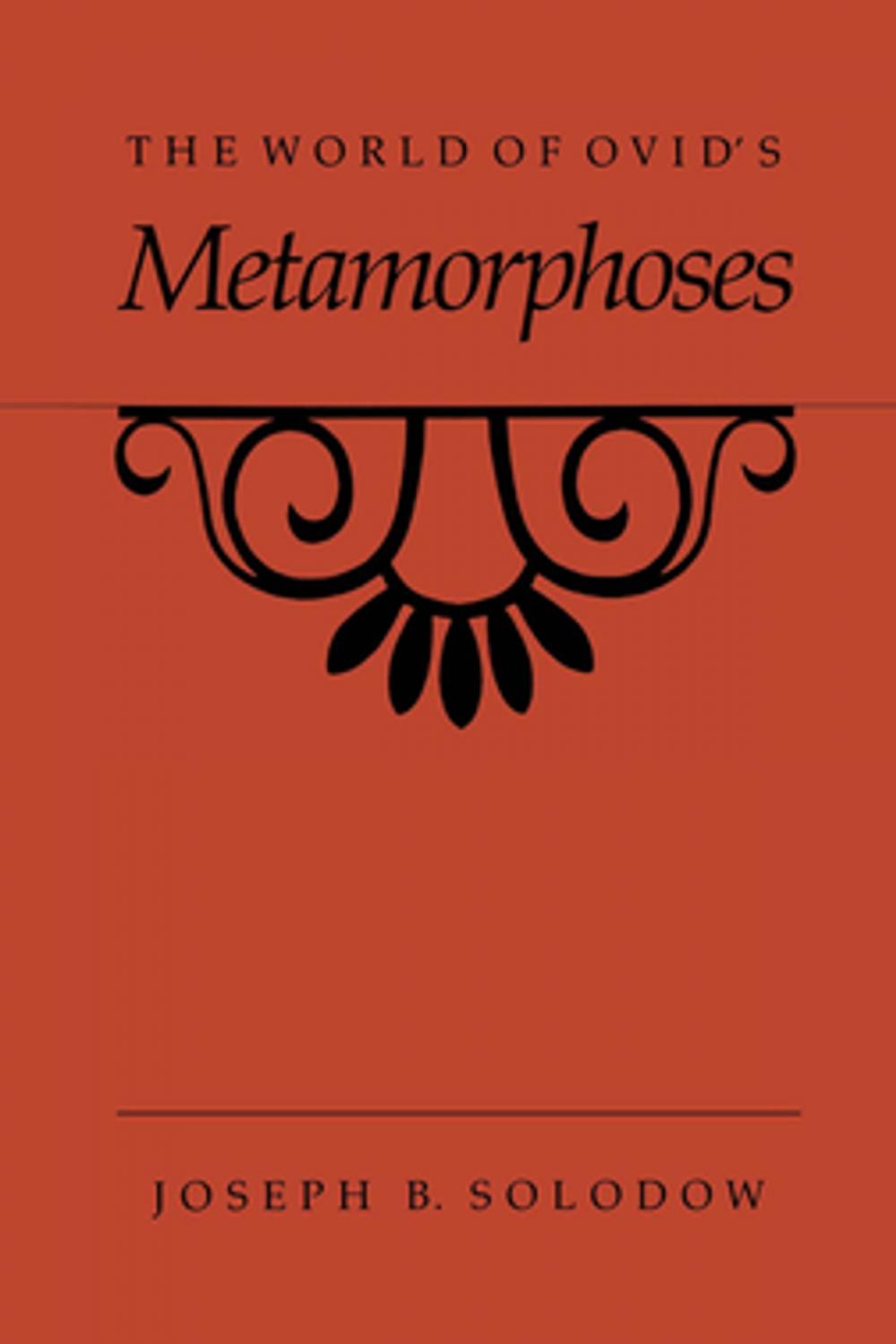 Big bigCover of The World of Ovid's Metamorphoses