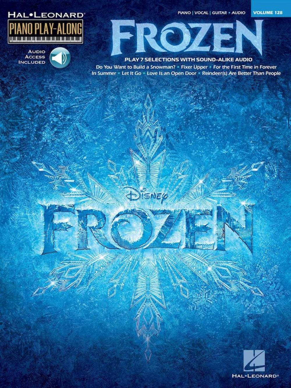 Big bigCover of Frozen - Piano Play-Along Songbook (with Audio)