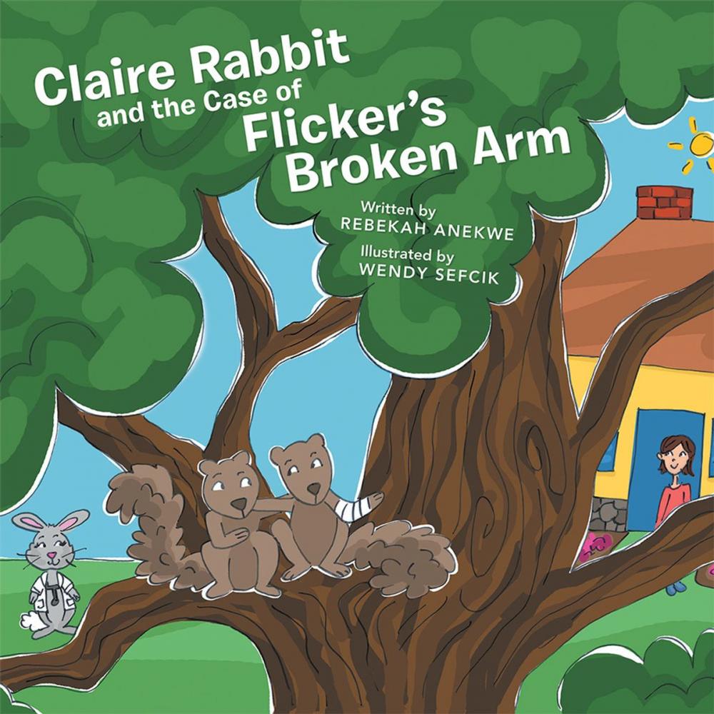 Big bigCover of Claire Rabbit and the Case of Flicker’S Broken Arm