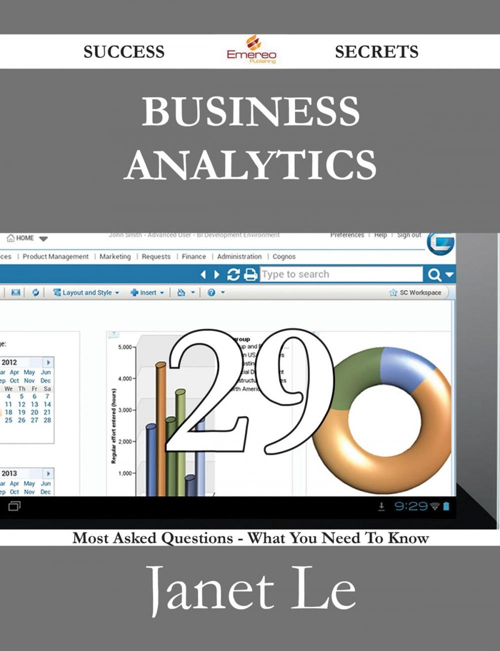 Big bigCover of Business Analytics 29 Success Secrets - 29 Most Asked Questions On Business Analytics - What You Need To Know