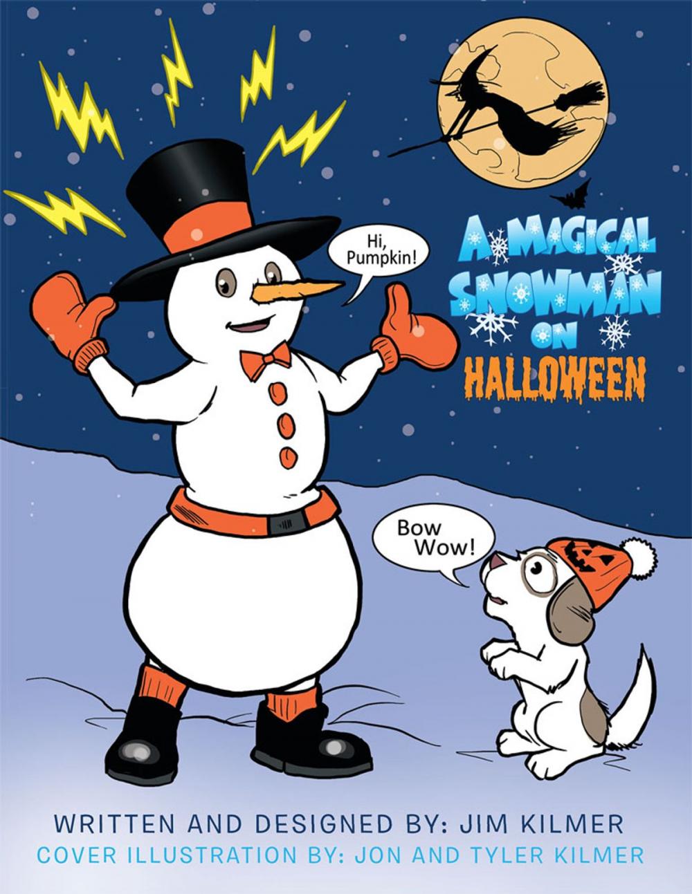 Big bigCover of A Magical Snowman on Halloween