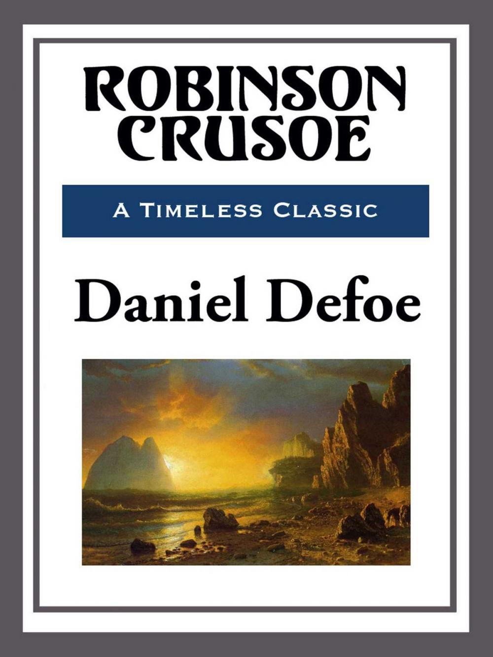 Big bigCover of Robinson Crusoe