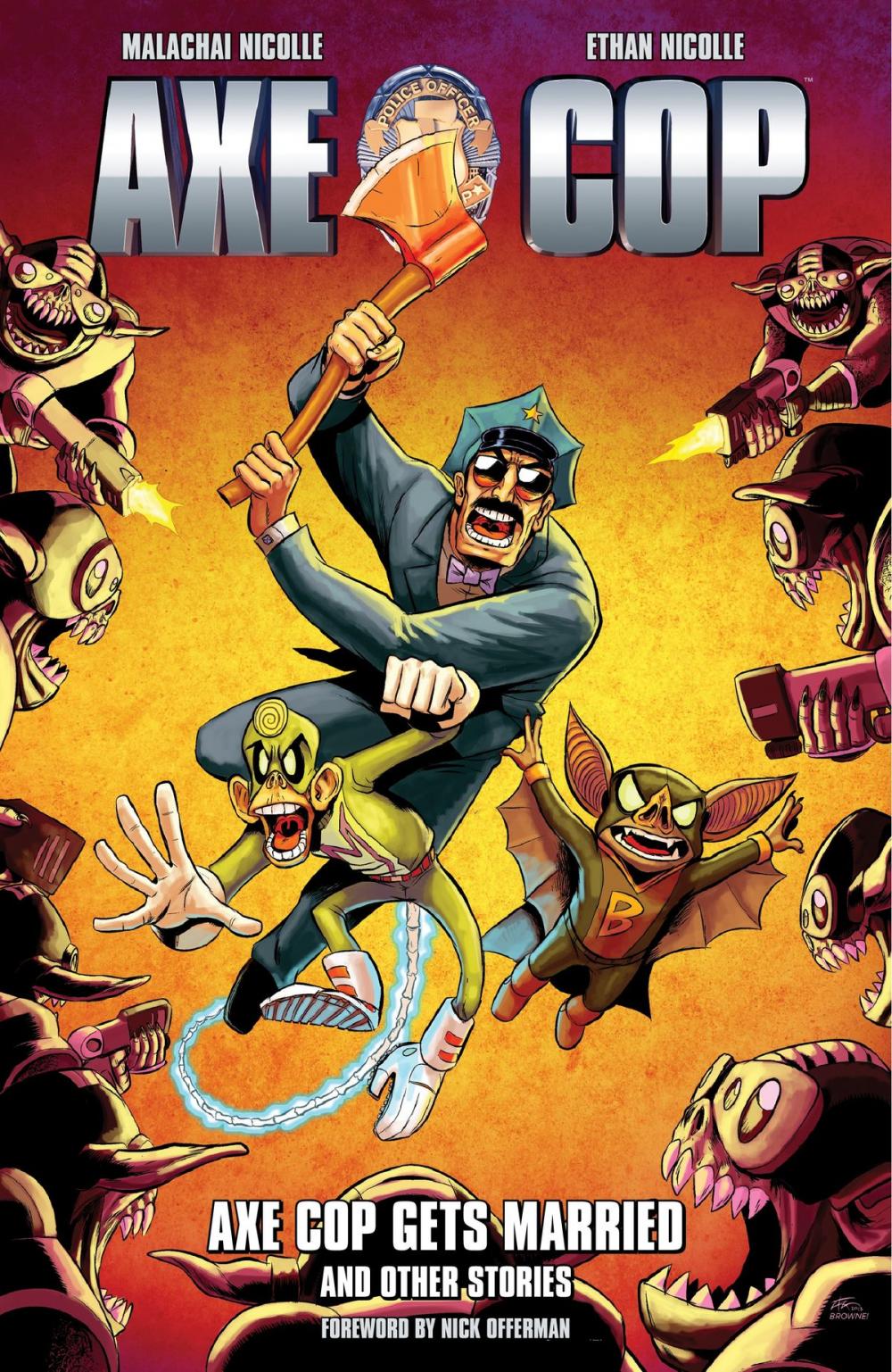 Big bigCover of Axe Cop Volume 5: Axe Cop Gets Married and Other Stories