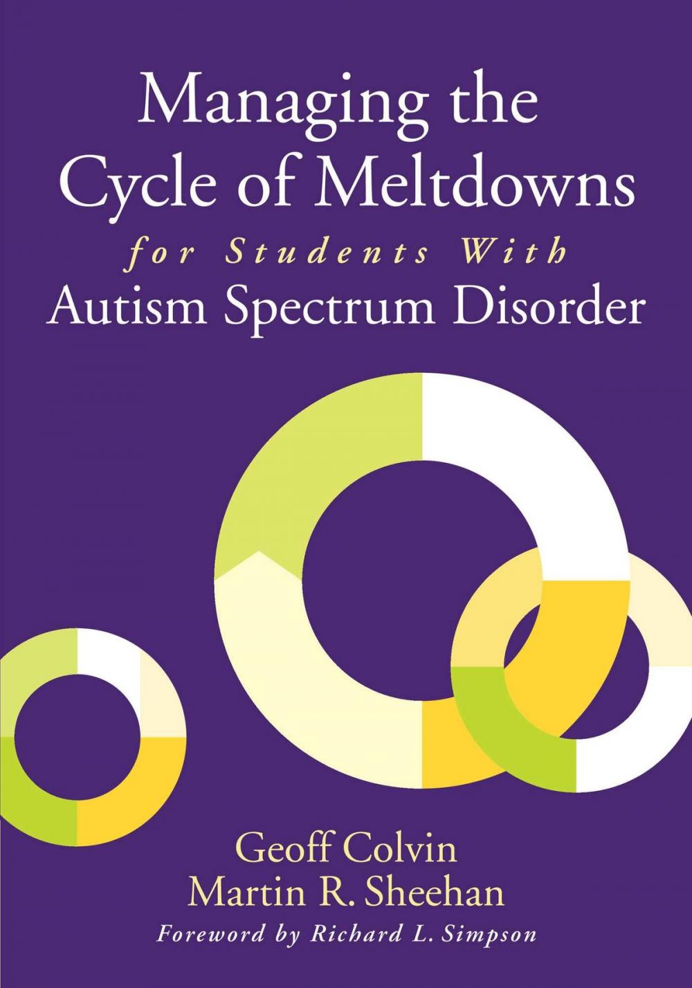 Big bigCover of Managing the Cycle of Meltdowns for Students with Autism Spectrum Disorder