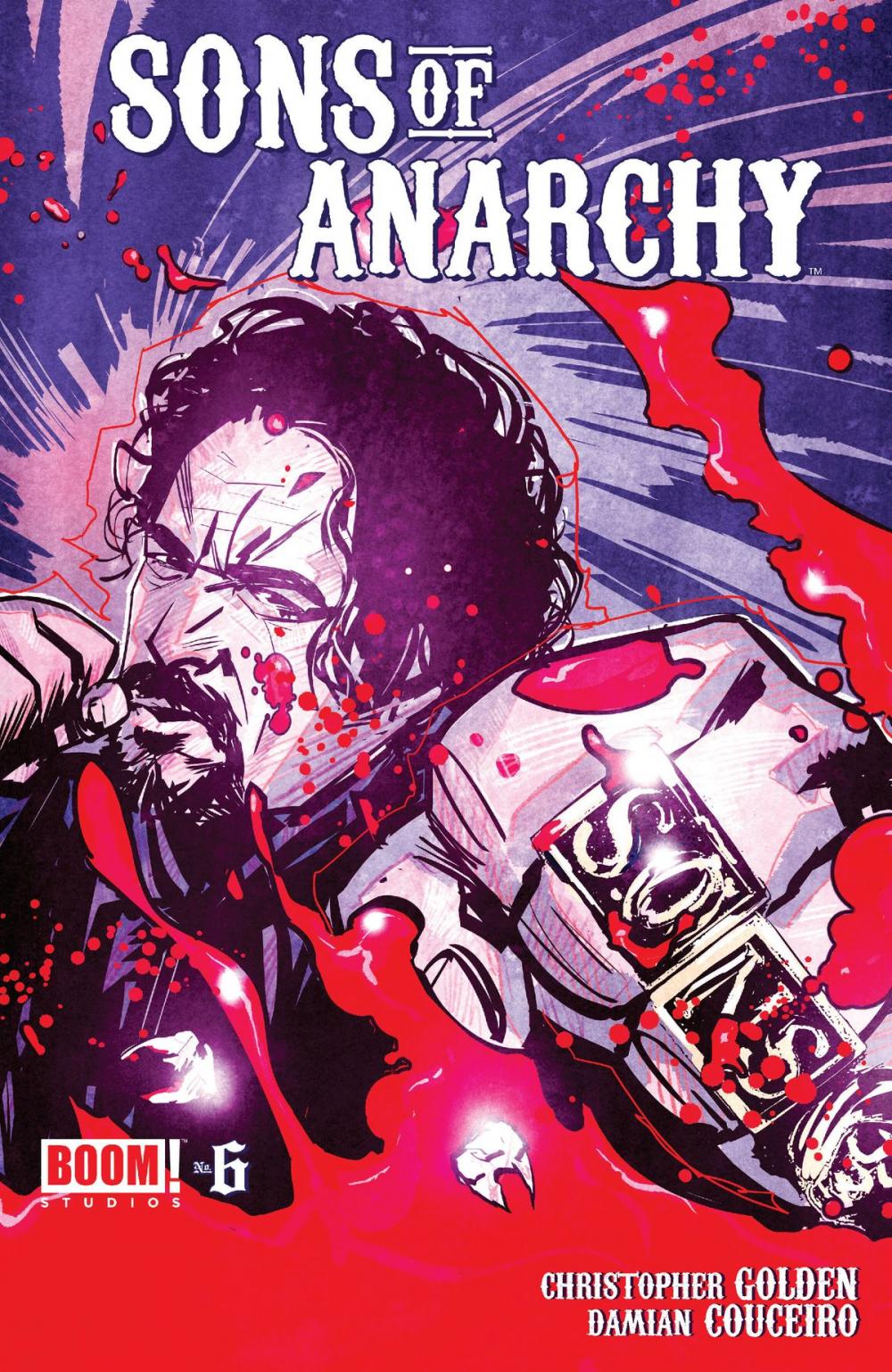 Big bigCover of Sons of Anarchy #6