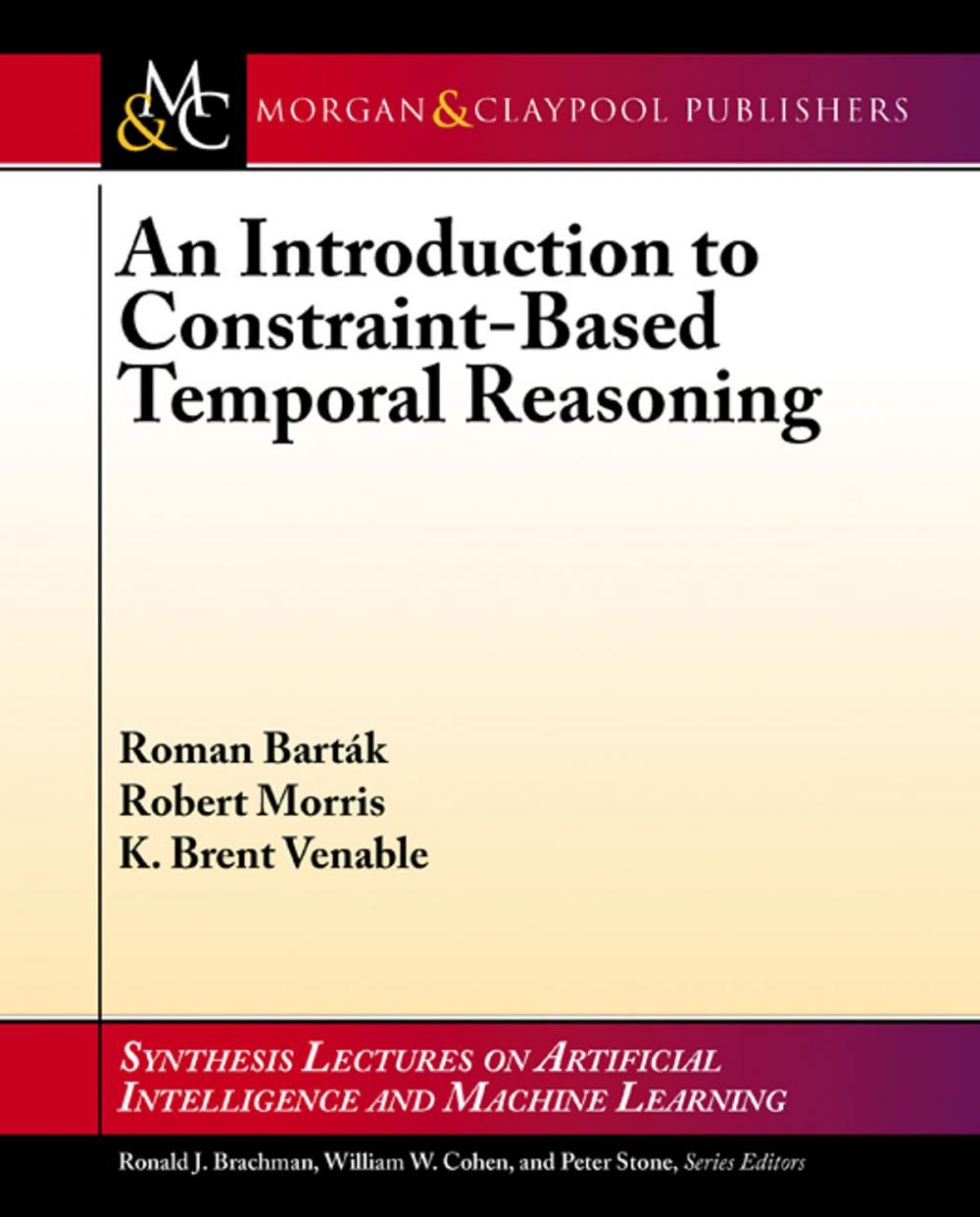 Big bigCover of An Introduction to Constraint-Based Temporal Reasoning