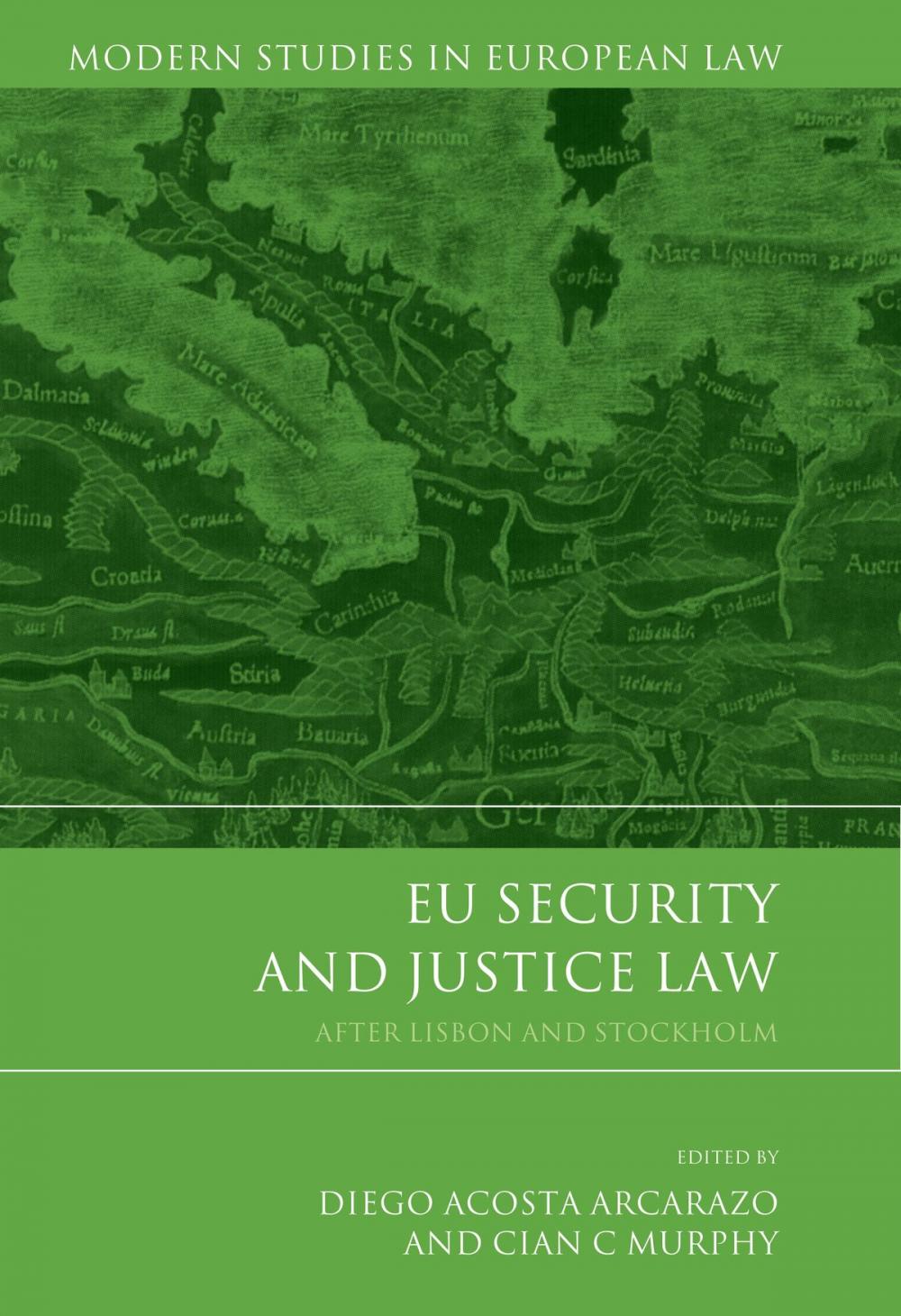 Big bigCover of EU Security and Justice Law