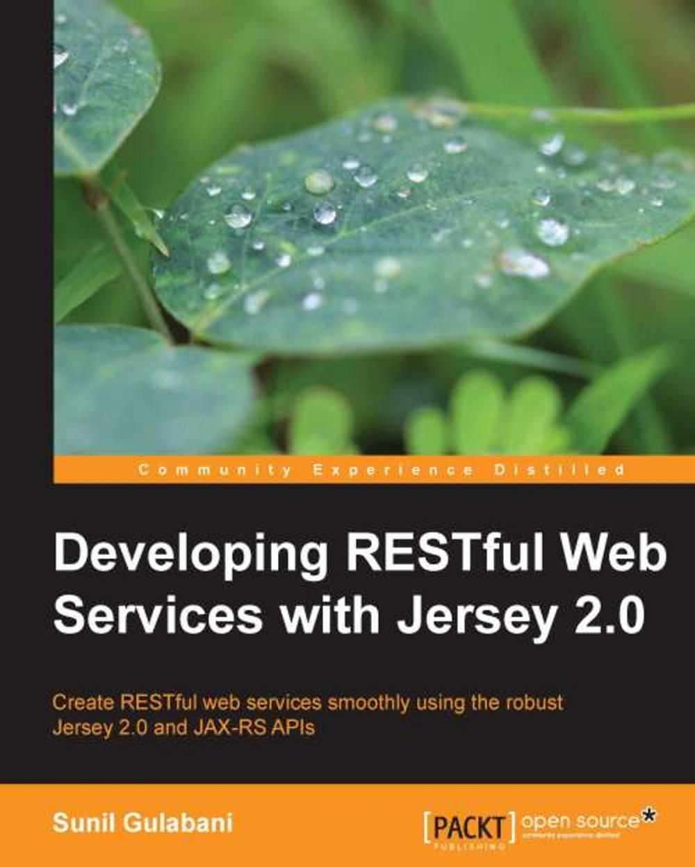 Big bigCover of Developing RESTful Web Services with Jersey 2.0