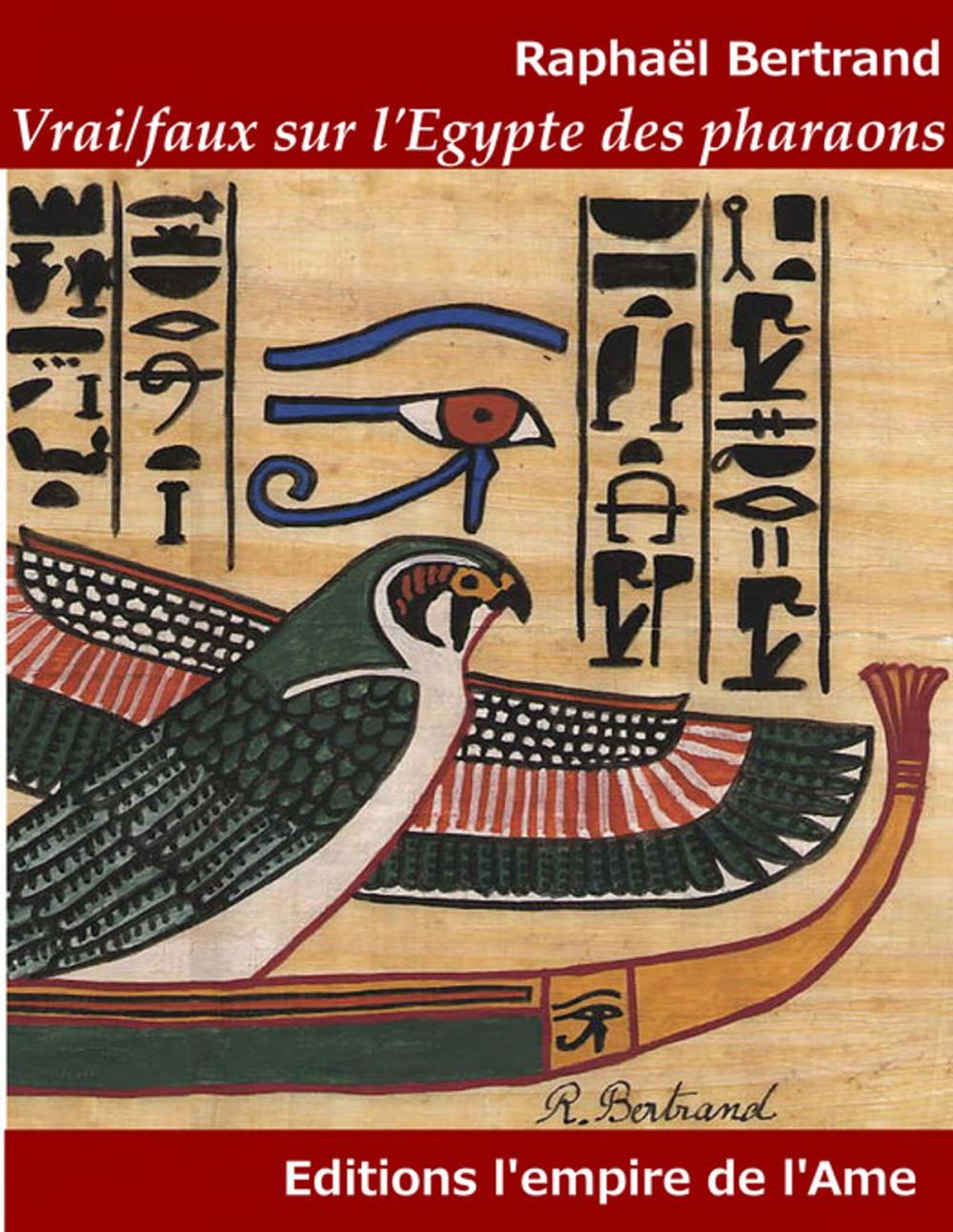 Big bigCover of Vrai/faux sur l'Egypte des pharaons