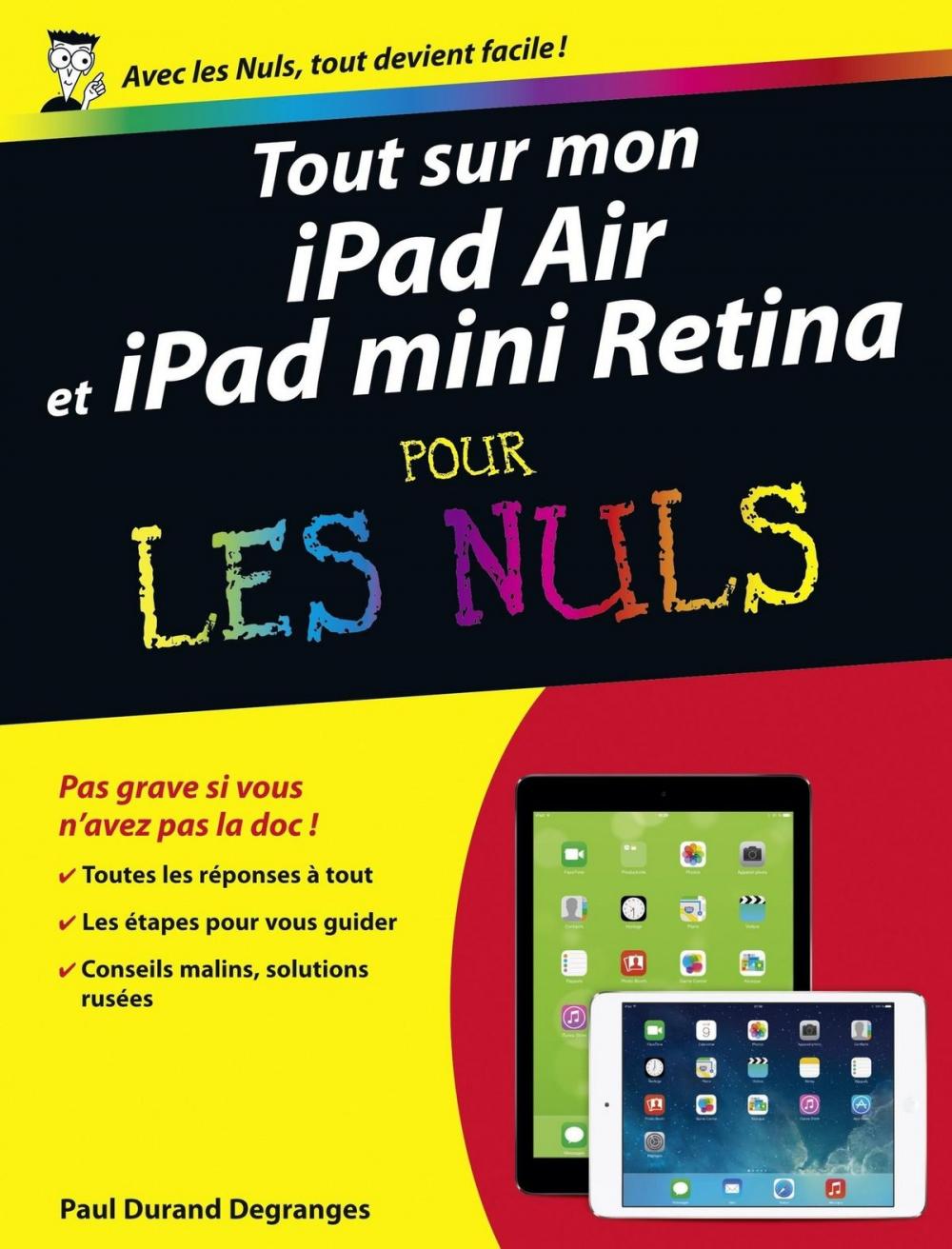 Big bigCover of Tout sur mon iPad Air et iPad mini Retina Pour les Nuls