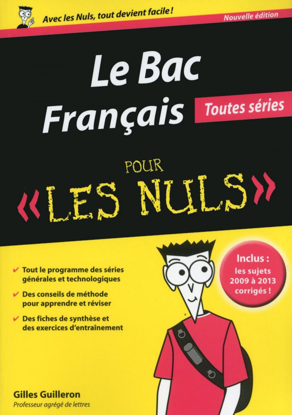 Big bigCover of Bac Français 2015 pour les Nuls