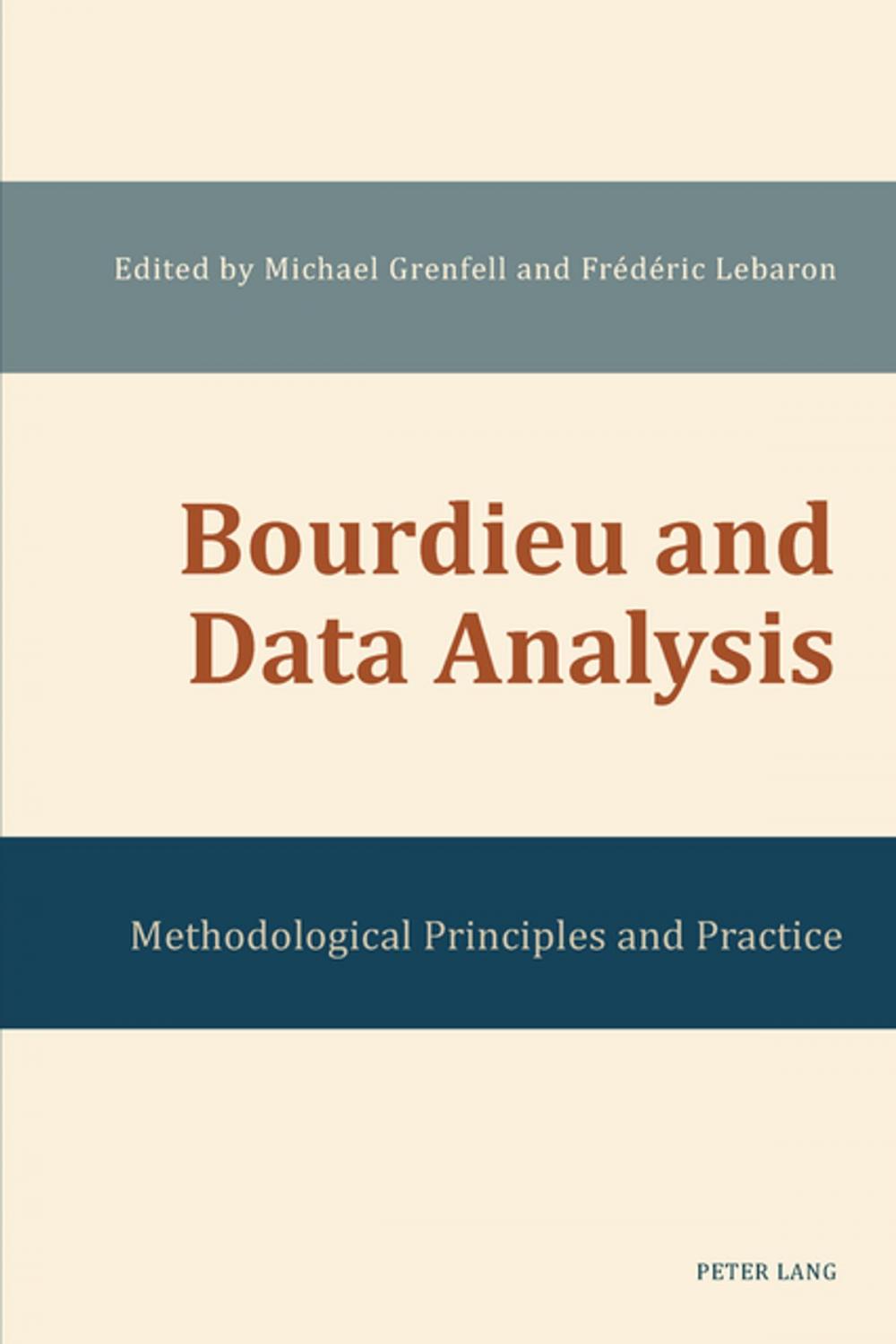 Big bigCover of Bourdieu and Data Analysis