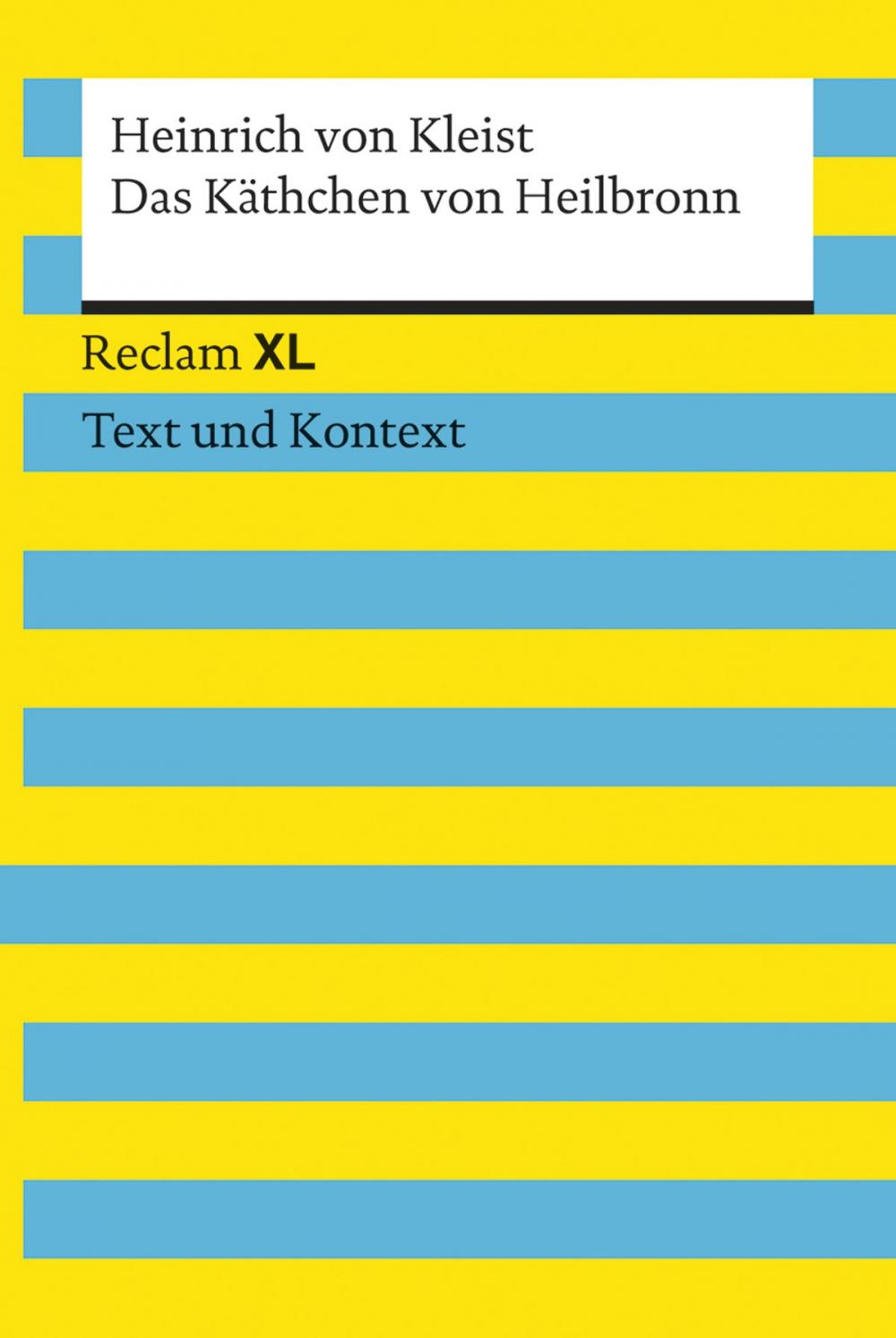 Big bigCover of Das Käthchen von Heilbronn oder die Feuerprobe