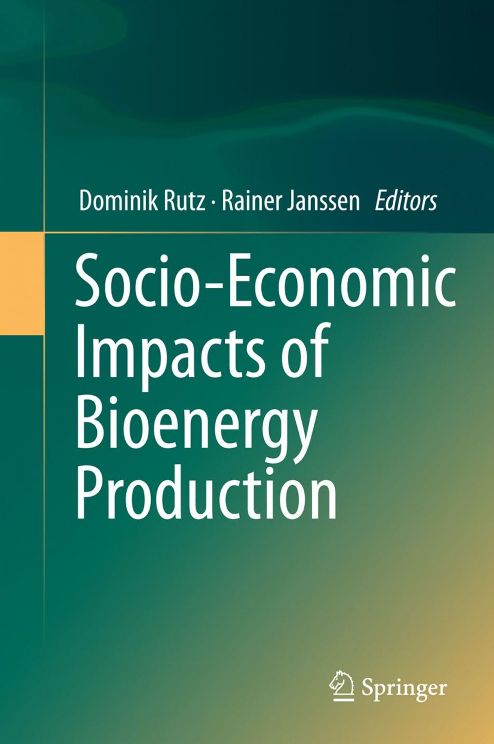 Big bigCover of Socio-Economic Impacts of Bioenergy Production