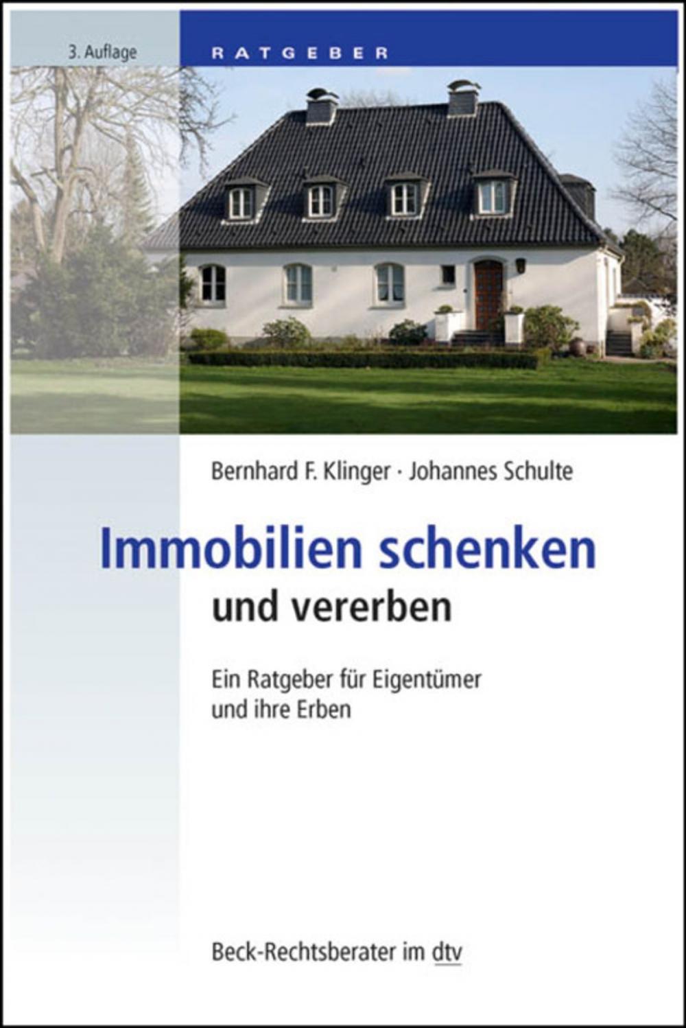 Big bigCover of Immobilien schenken und vererben