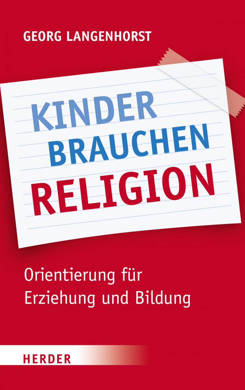 Big bigCover of Kinder brauchen Religion!