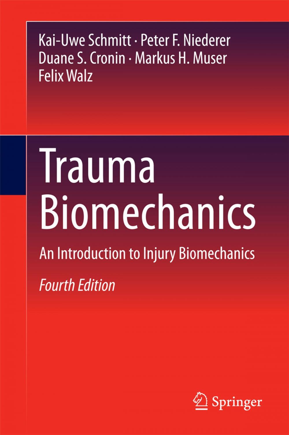 Big bigCover of Trauma Biomechanics