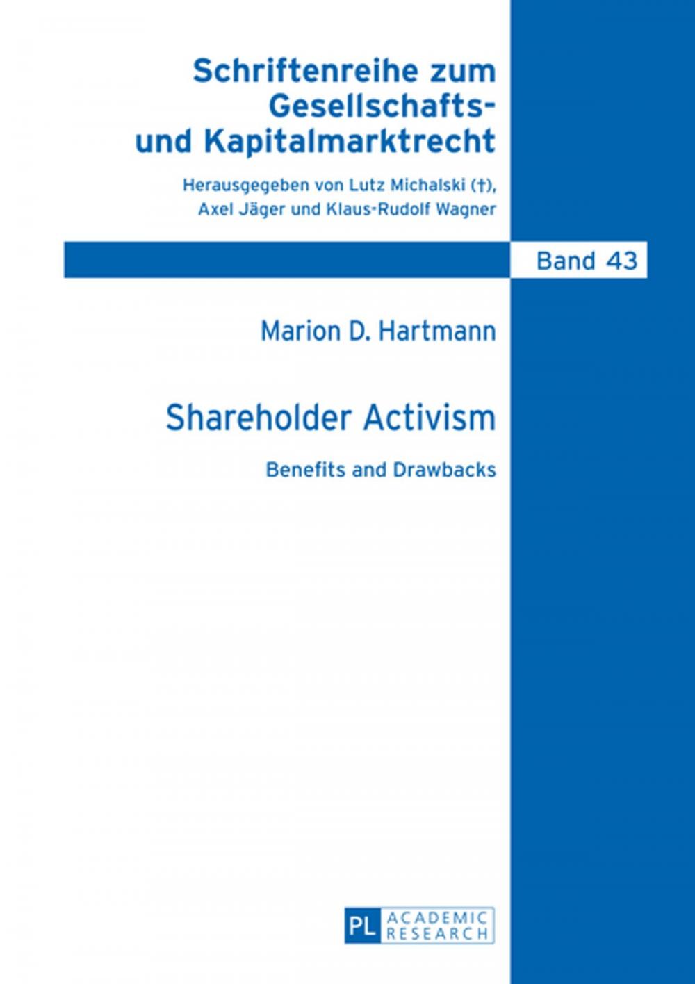 Big bigCover of Shareholder Activism