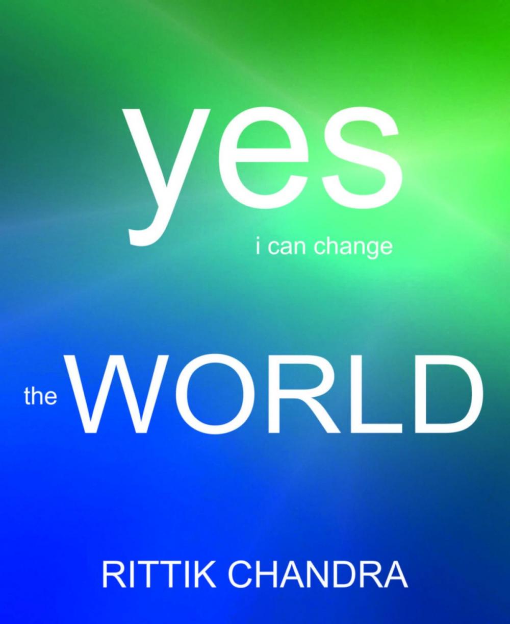 Big bigCover of Yes I Can Change The World