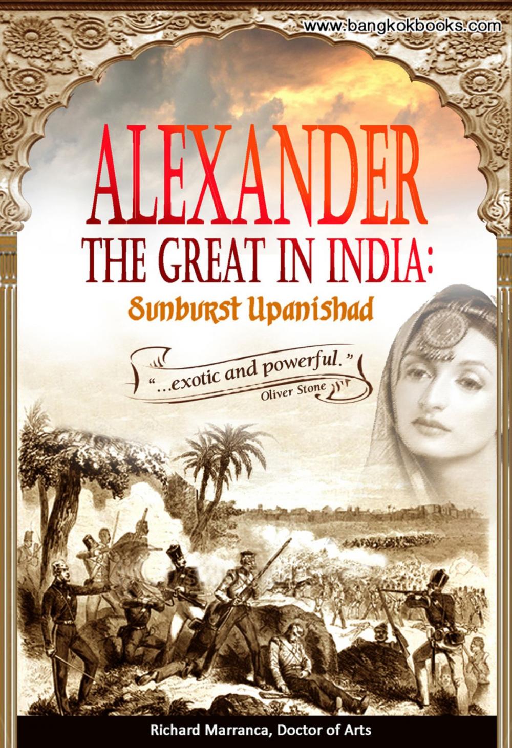 Big bigCover of Alexander The Great in India: Sunburst Upanishad