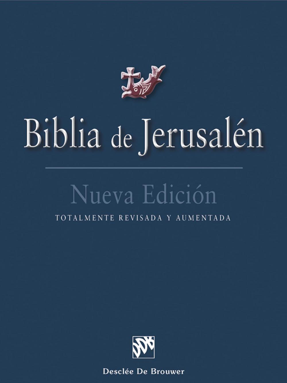 Big bigCover of Biblia de Jerusalén