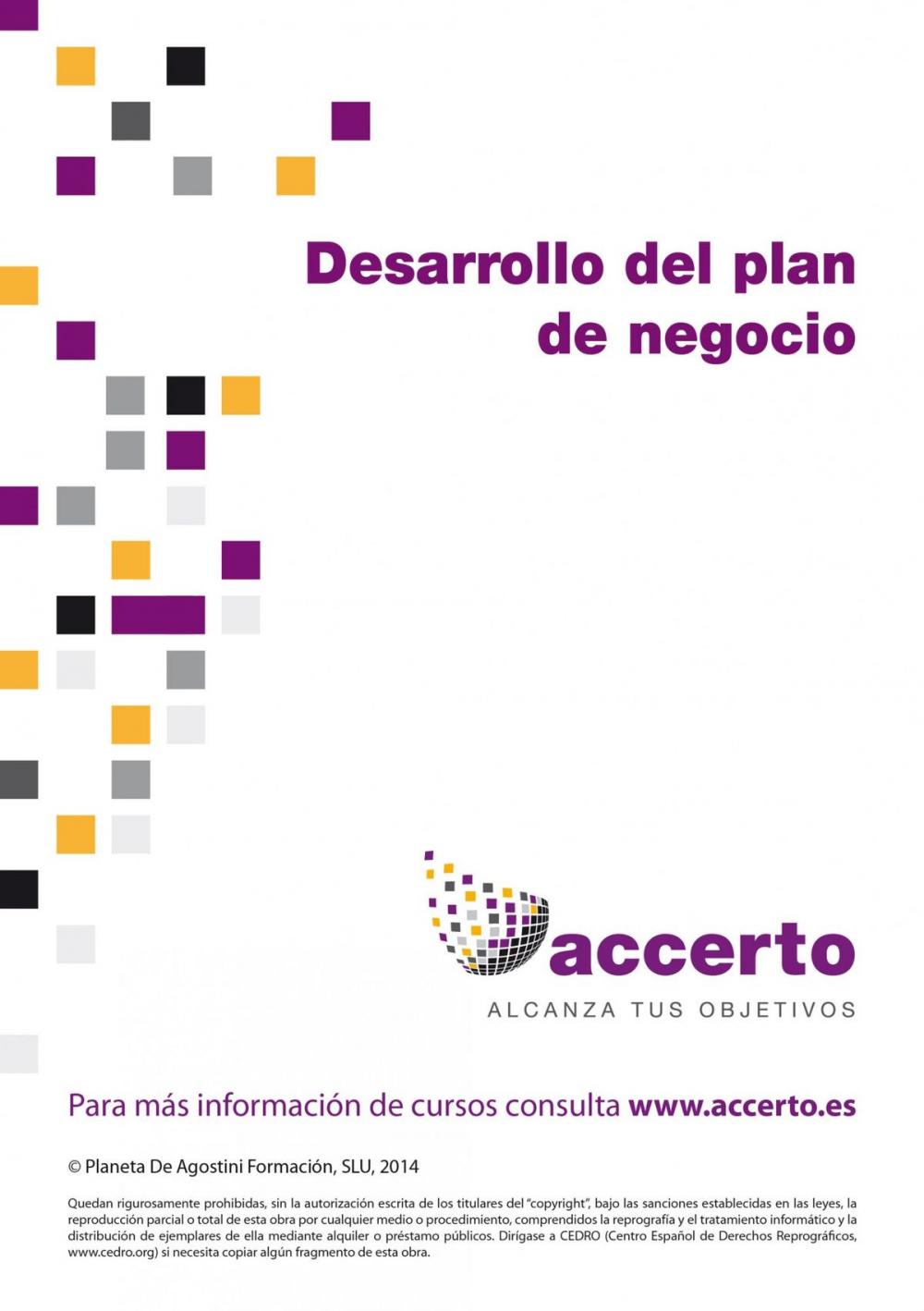 Big bigCover of Desarrollo del plan de negocio