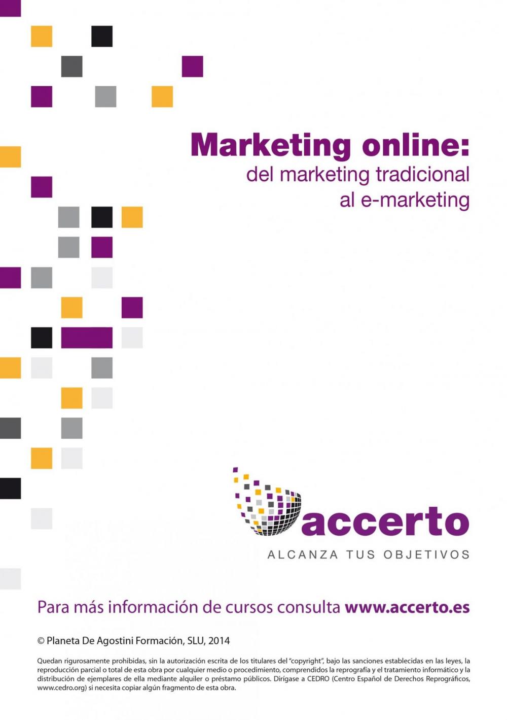 Big bigCover of Marketing online: del marketing tradicional al e-marketing