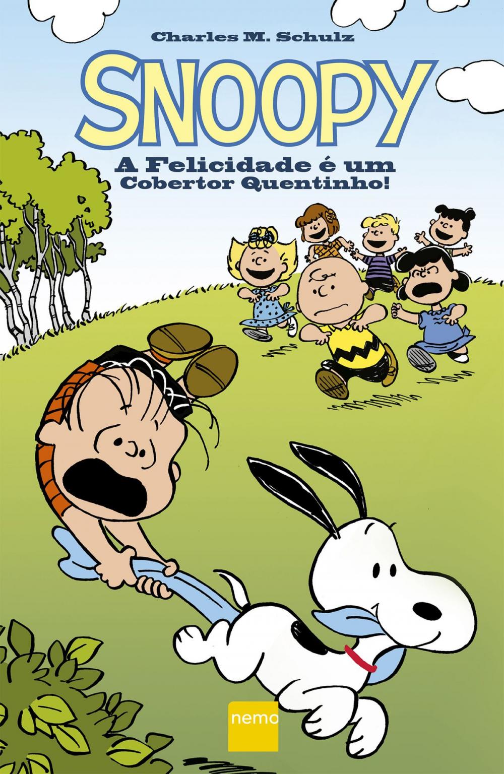 Big bigCover of Snoopy - A felicidade é um cobertor quentinho!