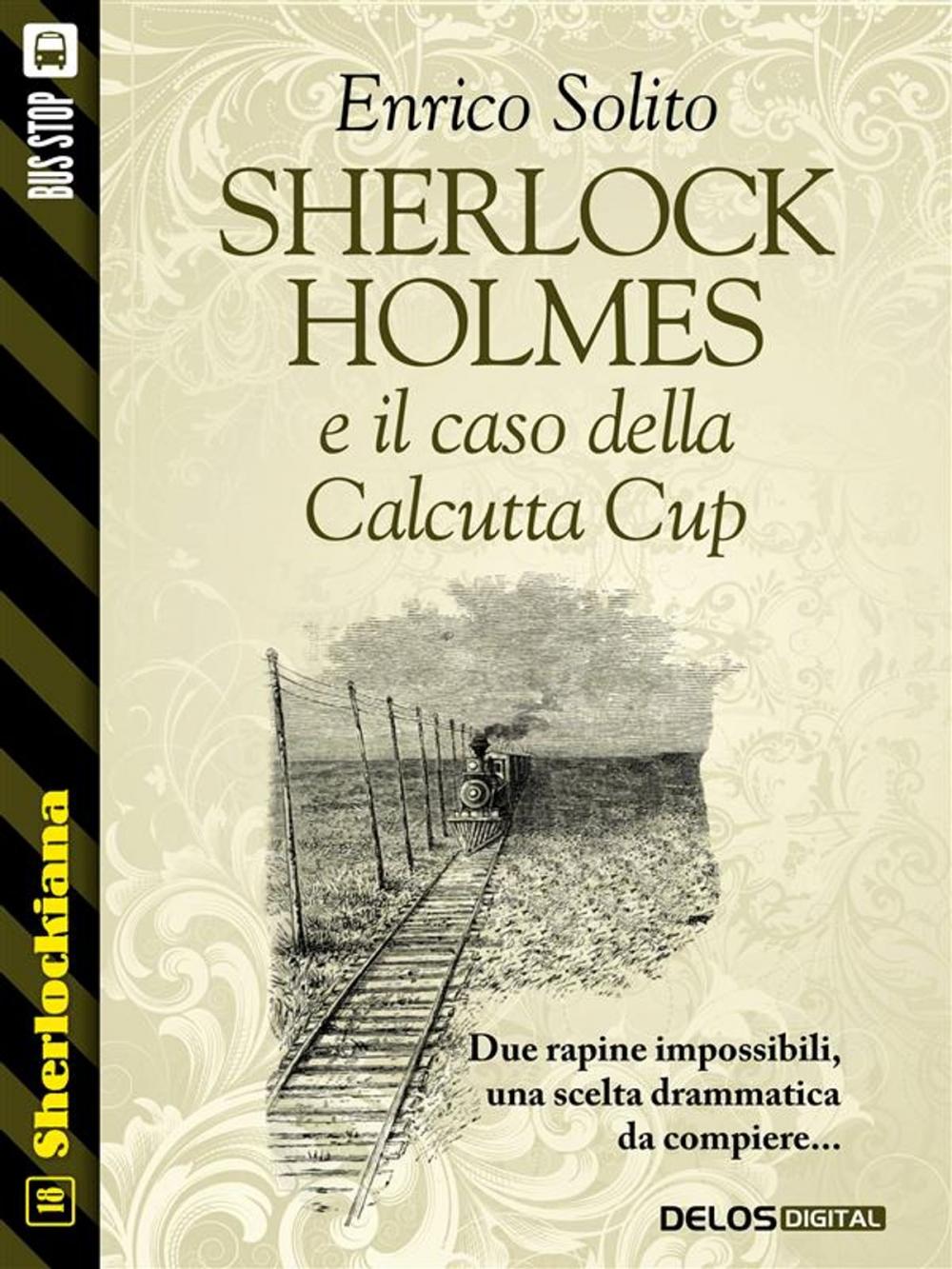 Big bigCover of Sherlock Holmes e il caso della Calcutta Cup