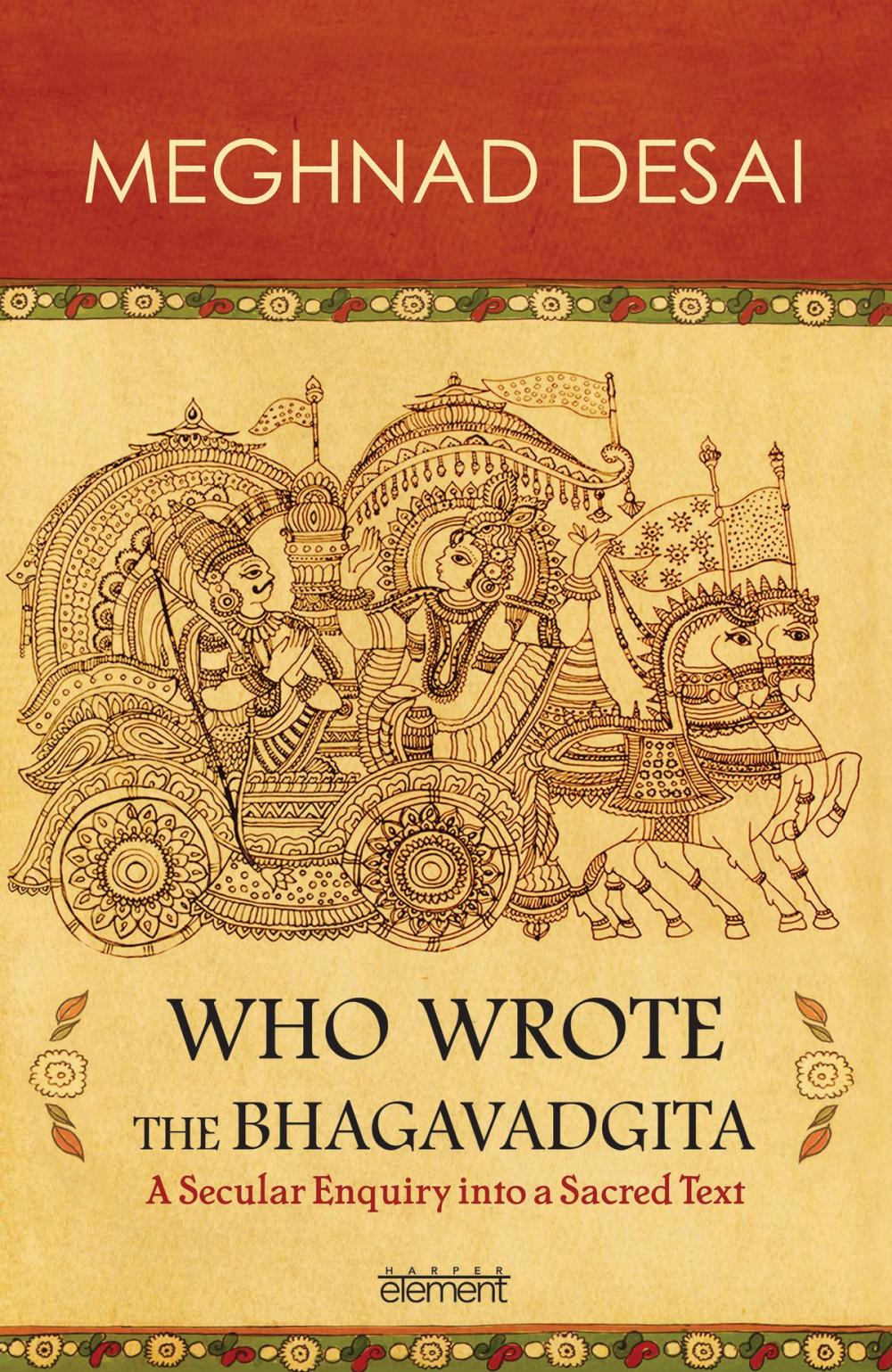 Big bigCover of Who Wrote the Bhagavadgita