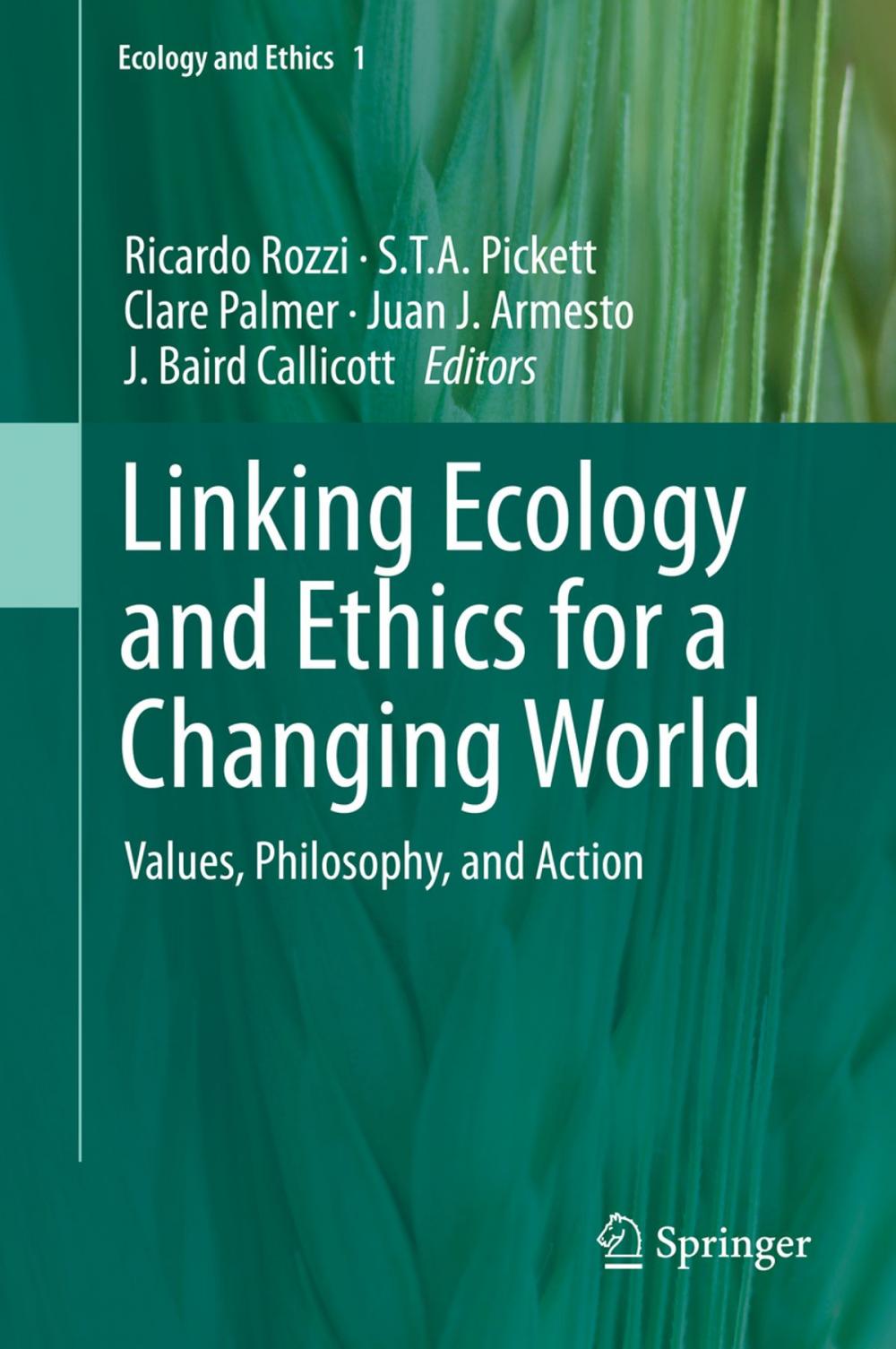 Big bigCover of Linking Ecology and Ethics for a Changing World