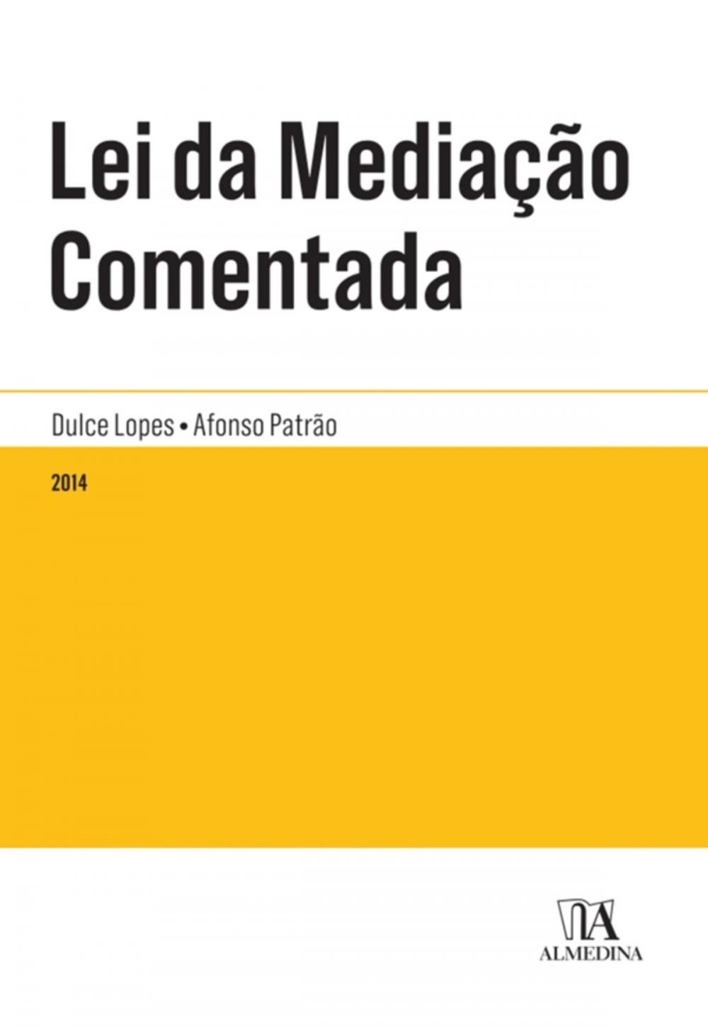 Big bigCover of Lei da Mediação Comentada