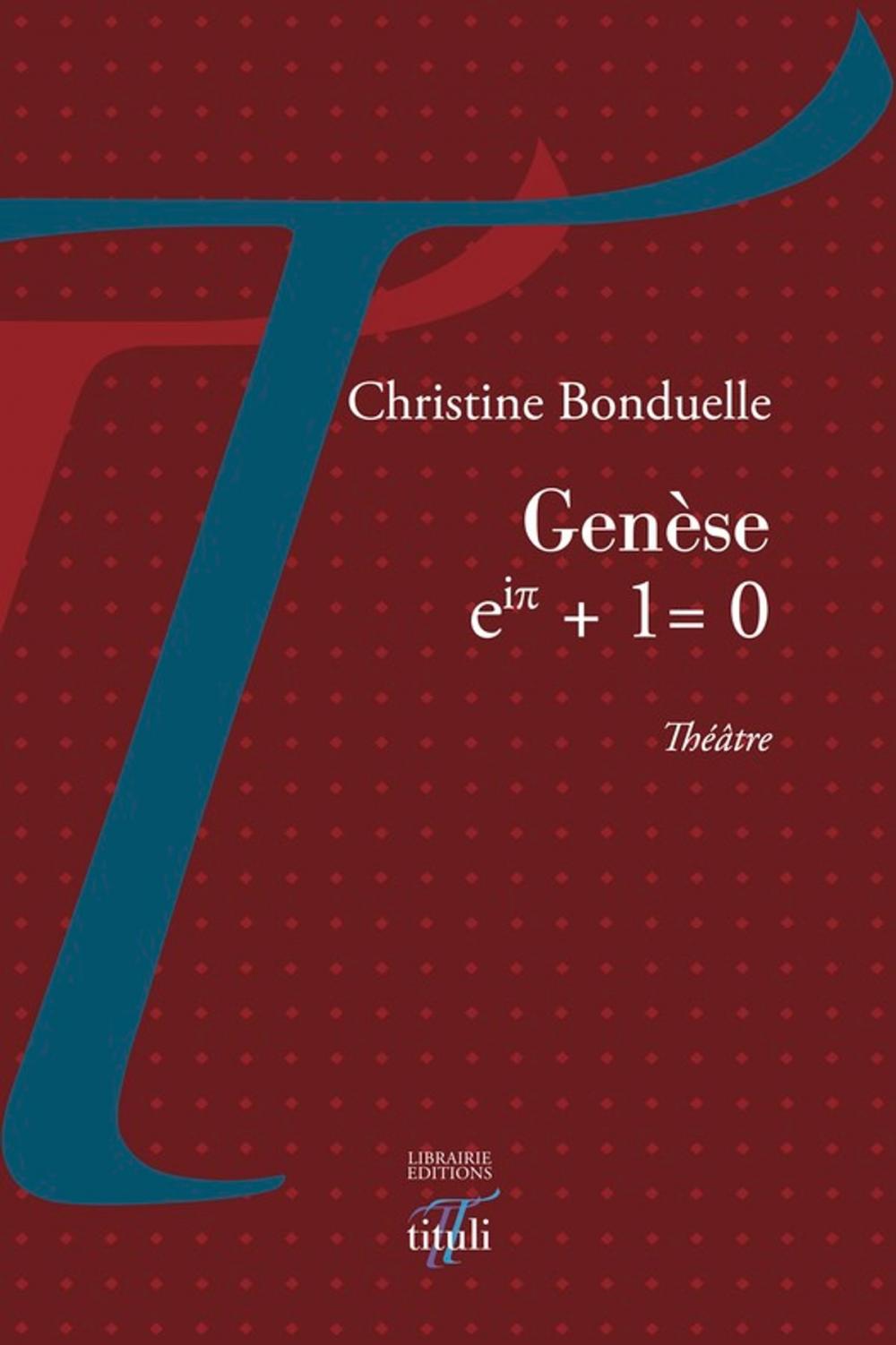 Big bigCover of Genèse, eip+1=0