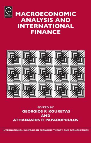 Cover of the book Macroeconomic Analysis and International Finance by Monica Thiel