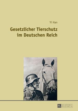 Cover of the book Gesetzlicher Tierschutz im Deutschen Reich by Renata Zieminska