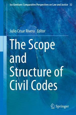 Cover of the book The Scope and Structure of Civil Codes by Vladimir Gouli, Svetlana Gouli, Jose Marcelino
