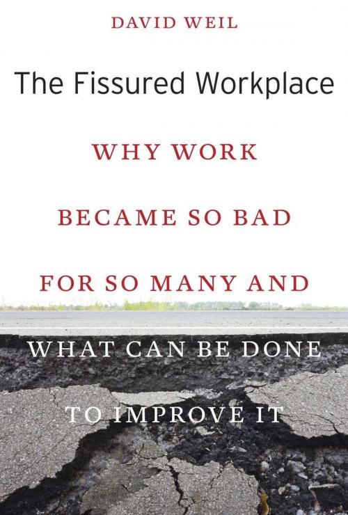 Cover of the book The Fissured Workplace by David Weil, Harvard University Press