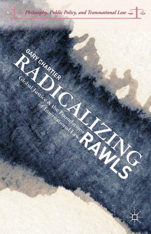 Cover of the book Radicalizing Rawls by G. Chartier, Palgrave Macmillan US