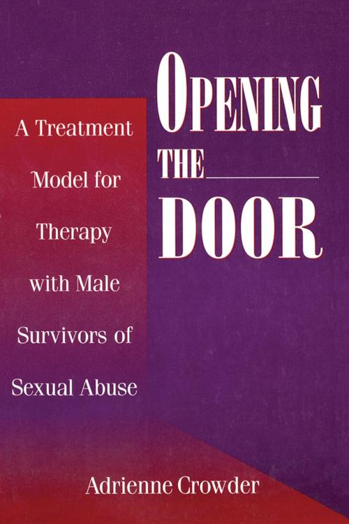 Cover of the book Opening The Door by Adrienne Crowder, Taylor and Francis