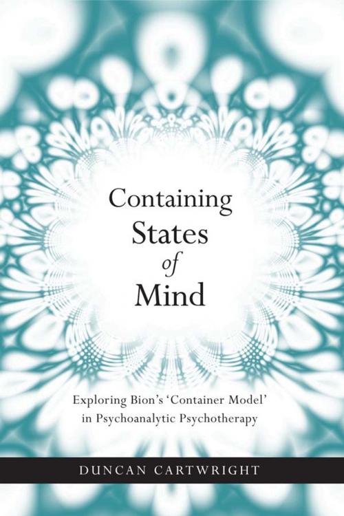 Cover of the book Containing States of Mind by Duncan Cartwright, Taylor and Francis