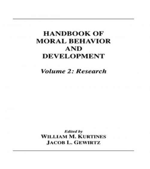 Cover of the book Handbook of Moral Behavior and Development by , Taylor and Francis