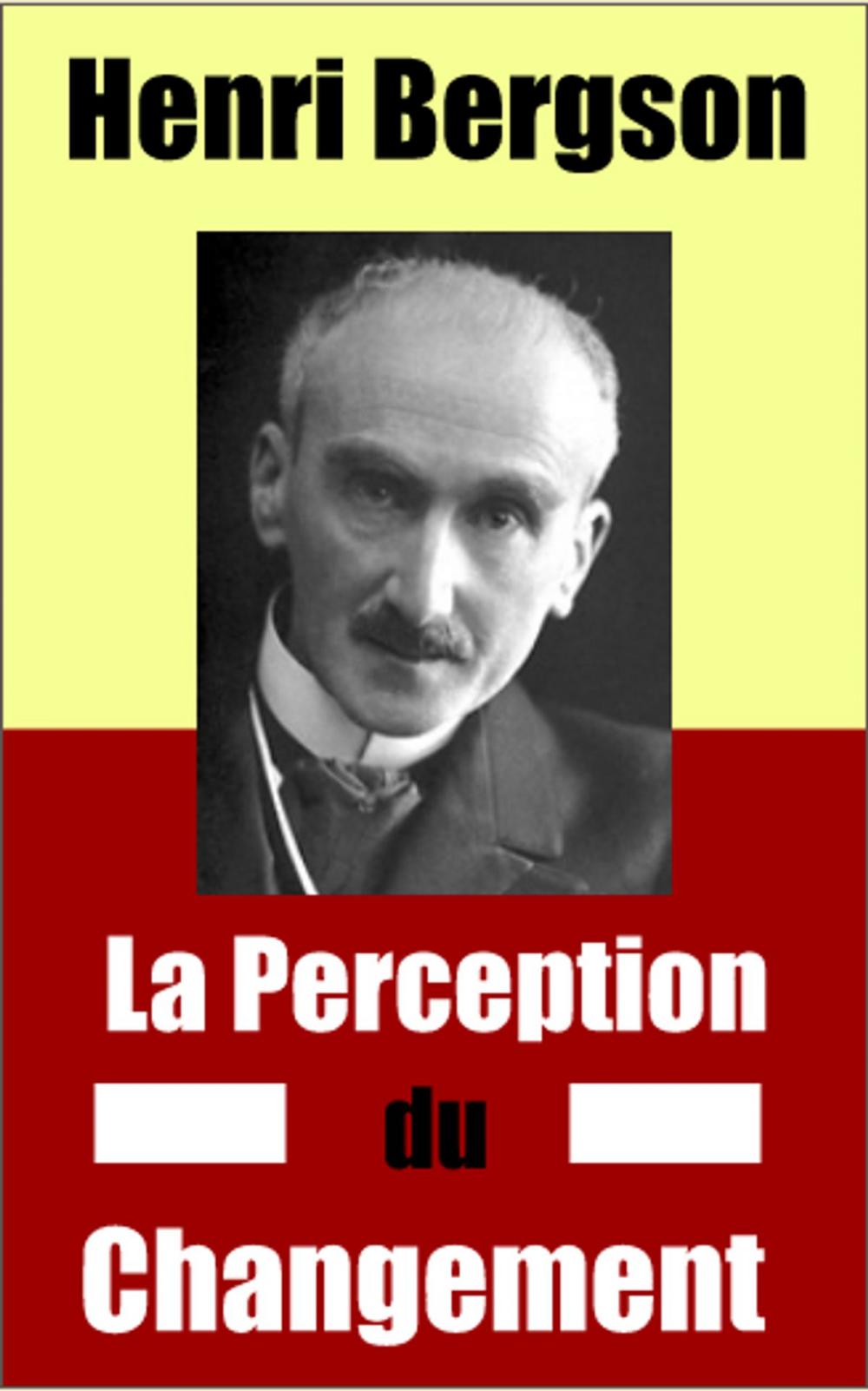 Big bigCover of La perception du changement