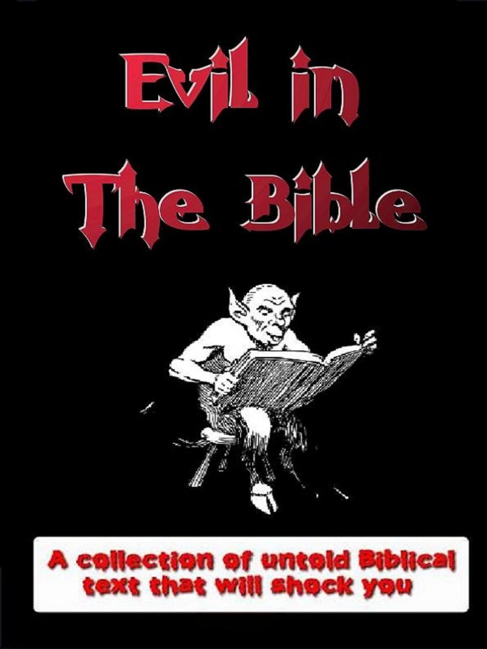 Big bigCover of Evil in the Bible