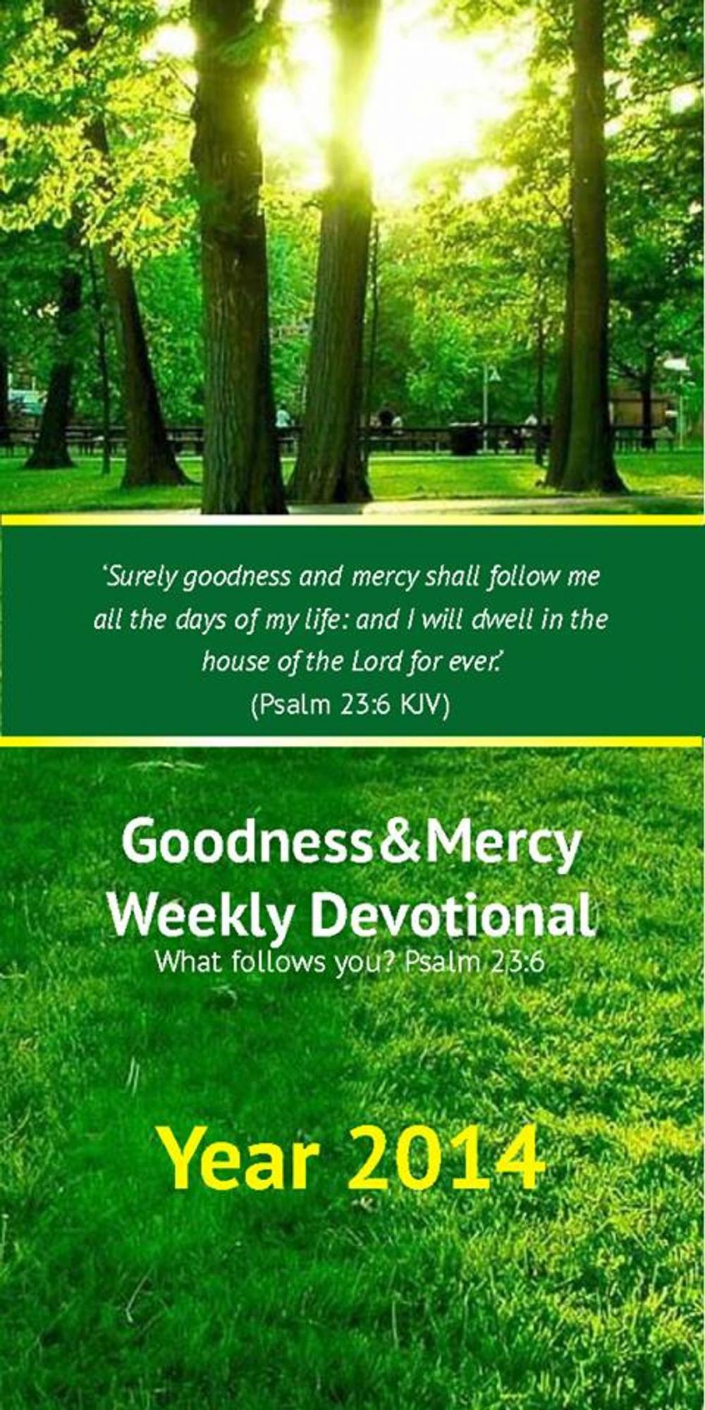 Big bigCover of Goodness&Mercy Devotionals