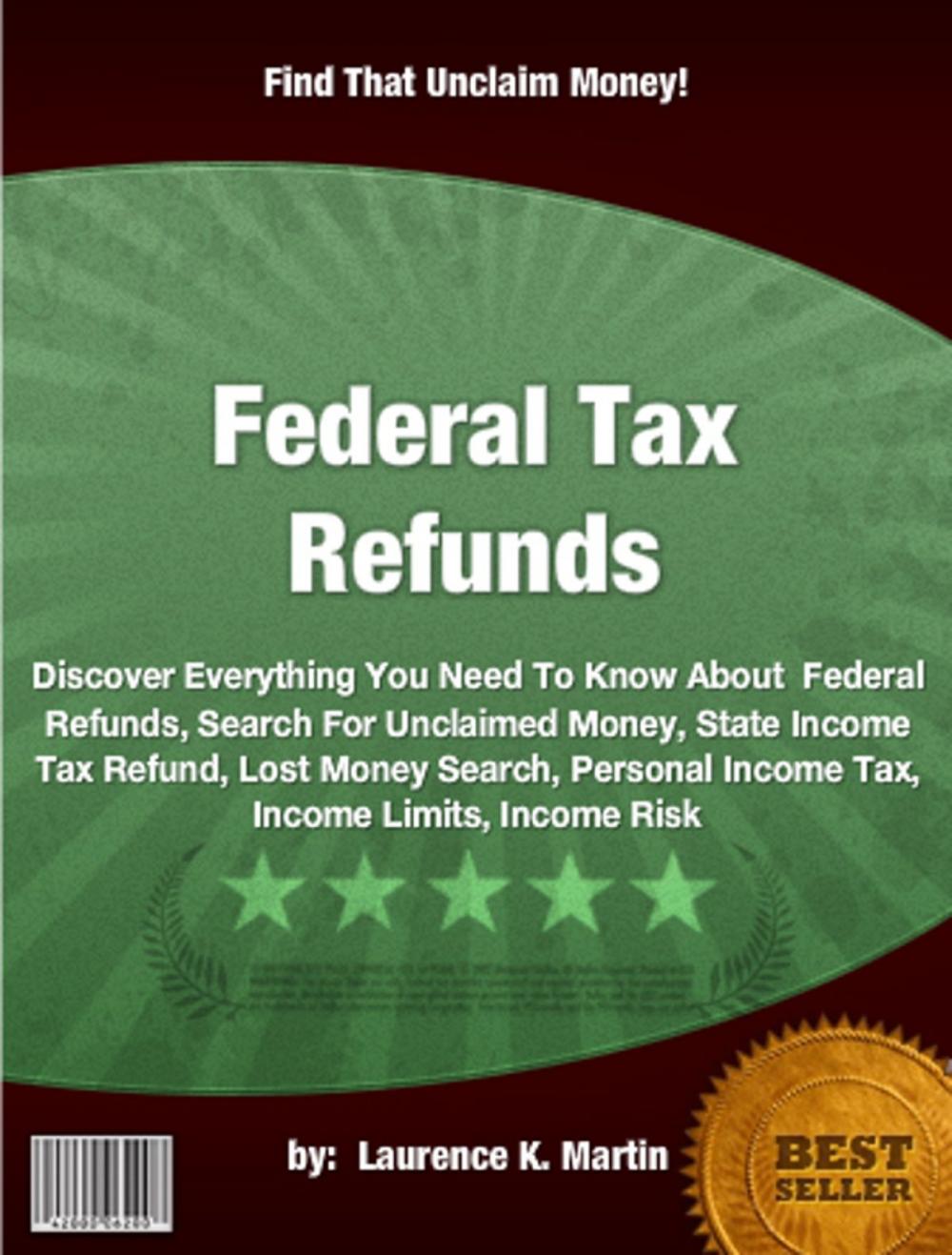 Big bigCover of Federal Tax Refunds