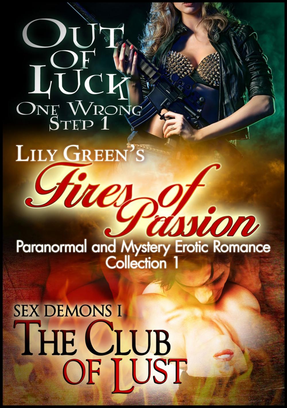 Big bigCover of Fires of Passion 1: Paranormal and Mystery Erotic Romance Collection