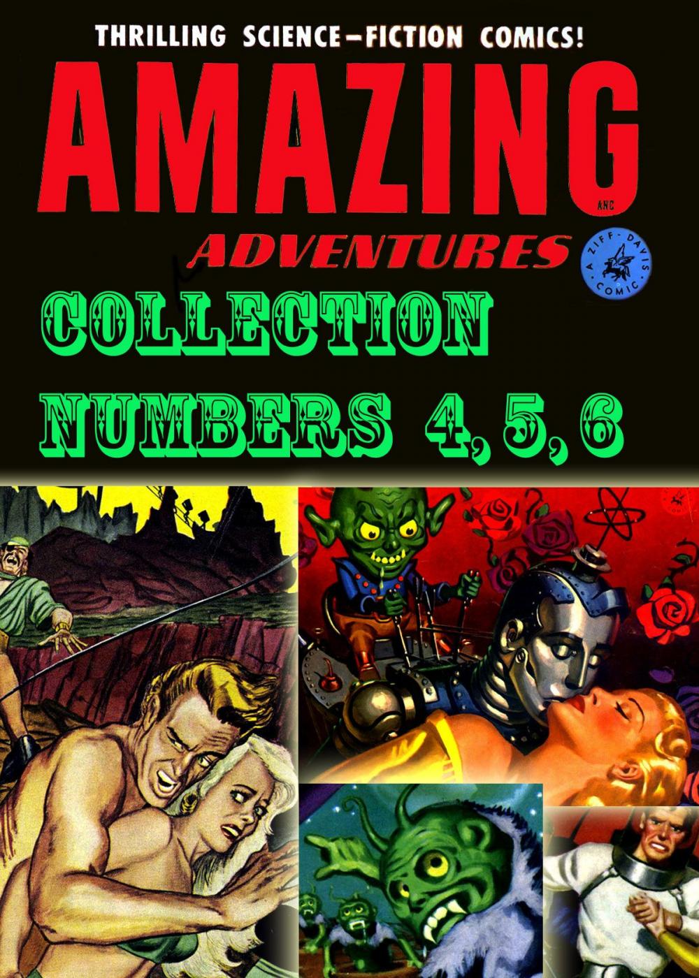 Big bigCover of Amazing Adventures Collection, Numbers 4, 5, 6