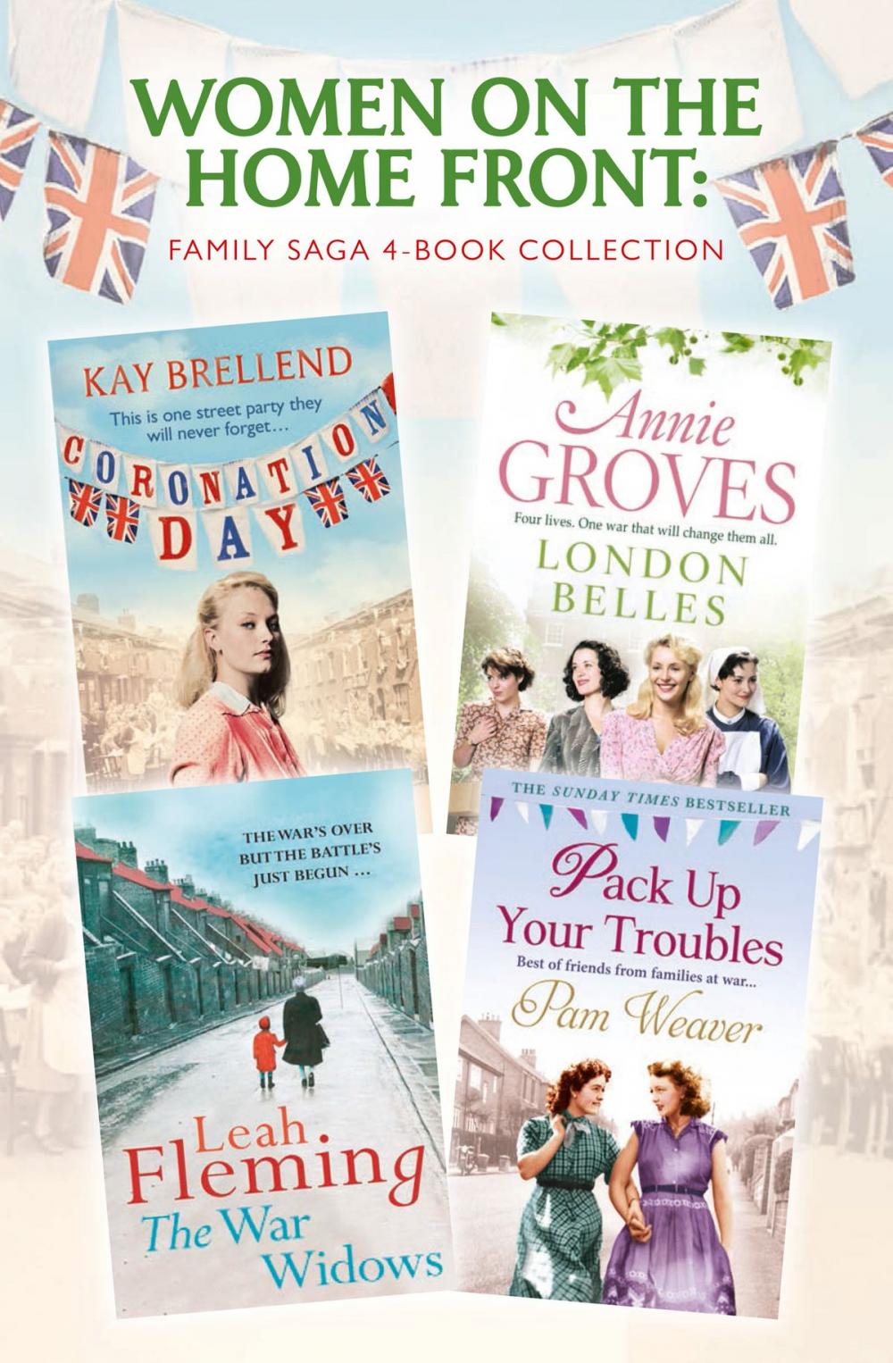 Big bigCover of Women on the Home Front: Family Saga 4-Book Collection