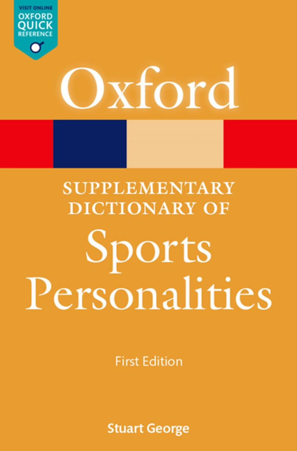 Big bigCover of A Supplementary Dictionary of Sports Personalities