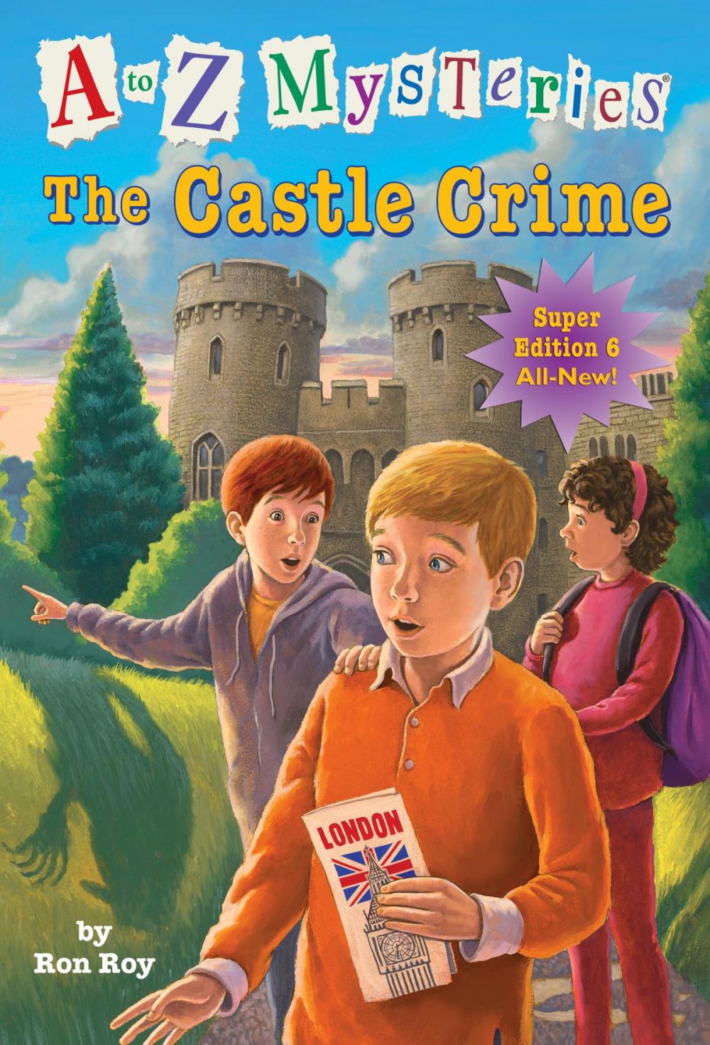 Big bigCover of A to Z Mysteries Super Edition #6: The Castle Crime